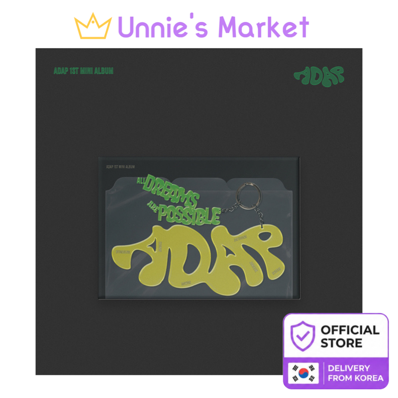 [Pre-order] ADAP - 1st Mini Album [ALL DREAMS ARE POSSIBLE] + Free Gift
