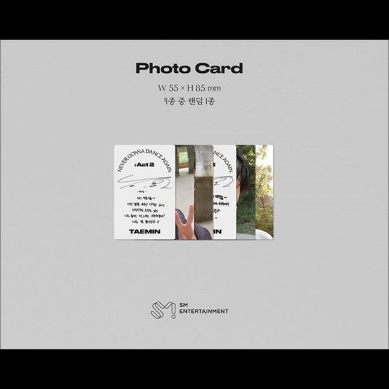TAEMIN 3rd Album [Never Gonna Dance Again Act 2] (Messiah / Idea Ver.)