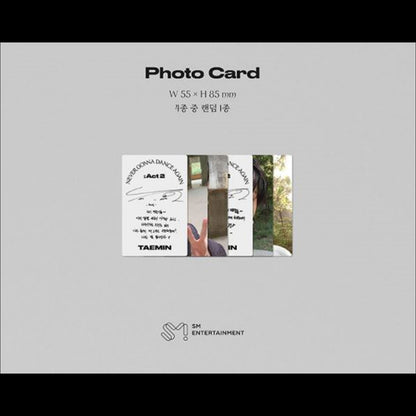 TAEMIN 3rd Album [Never Gonna Dance Again Act 2] (Messiah / Idea Ver.)