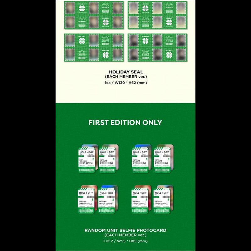 WINNER 4th MINI ALBUM [HOLIDAY] (DIGIPACK ver.)