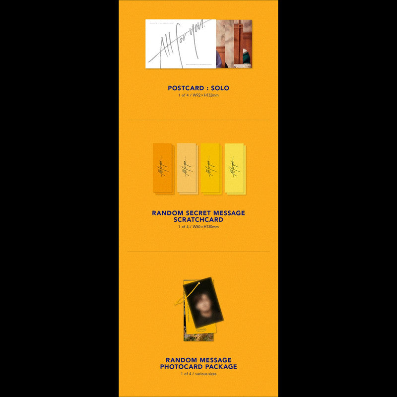 SECHSKIES [ALL FOR YOU] The 1st Mini Album