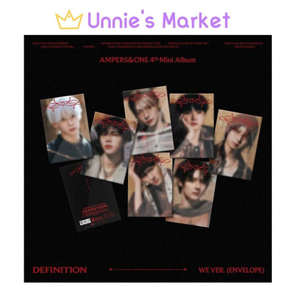 AMPERS&ONE [DEFINITION] WE Ver. / 4th Mini Album + free gift
