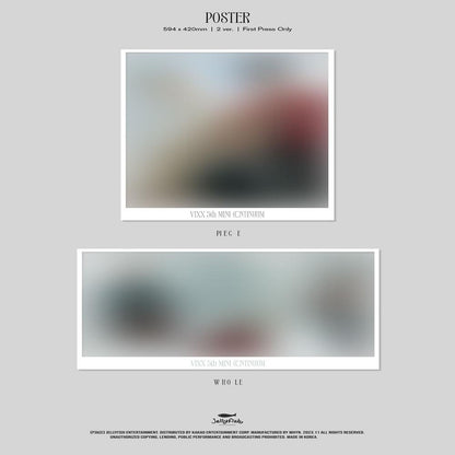 VIXX [CONTINUUM] (PIECE ver. / WHOLE ver.)