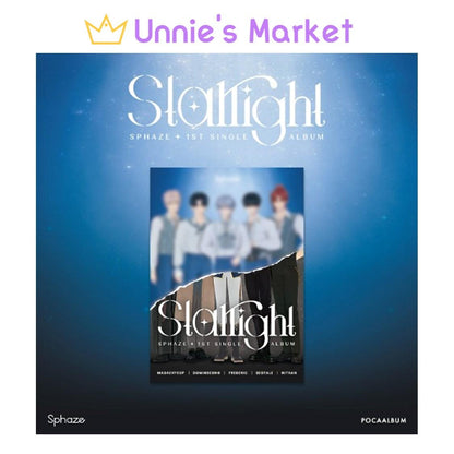 Sphaze - Starlight POCA ver. 1st Single Album