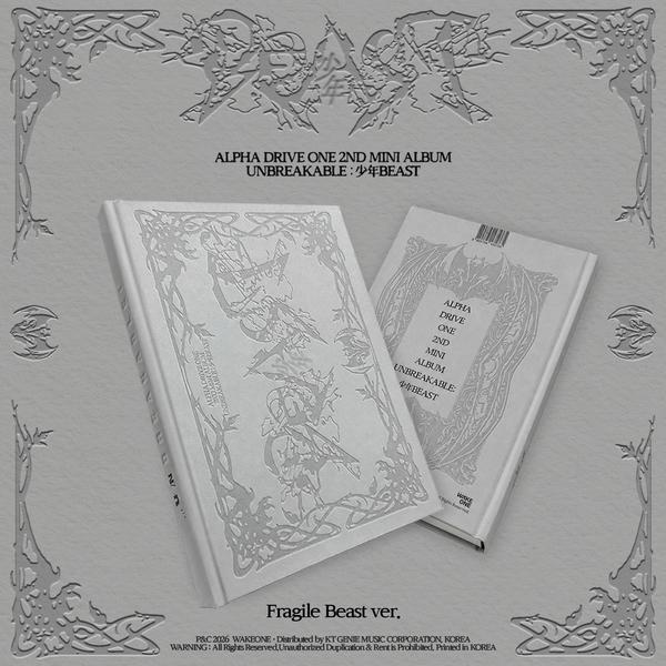 [Pre-order] ALPHA DRIVE ONE [UNBREAKABLE] BEAST_Fragile Beast Ver. + Free Gift