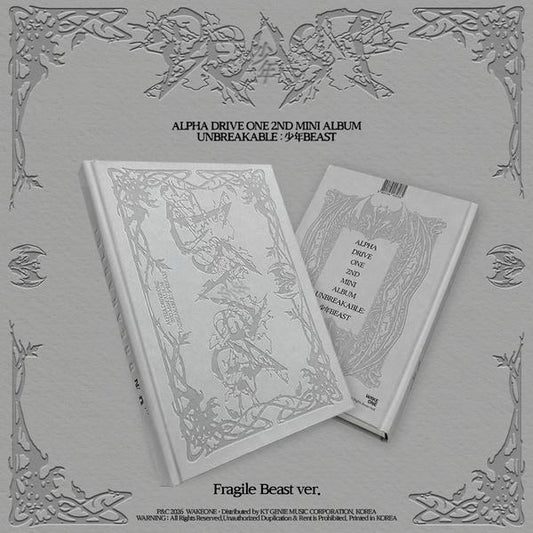 [Pre-order] ALPHA DRIVE ONE [UNBREAKABLE] BEAST_Fragile Beast Ver. + Free Gift