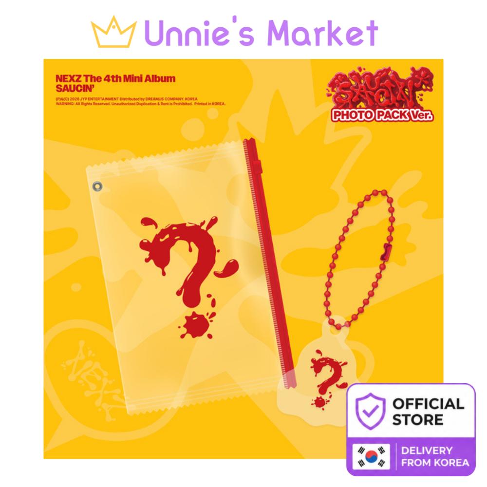 [Pre-order] NEXZ [SAUCIN’] 4th Mini Album (PHOTO PACK ver.) + Free Gift