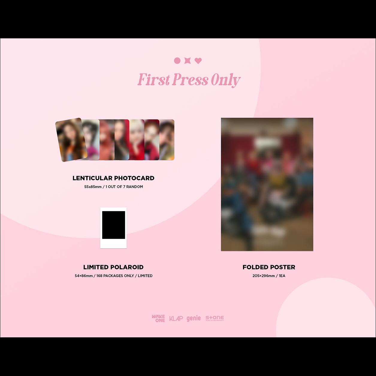 Kep1er TiPi - Tap The 6th Mini Album Album (Connect N ver./ Lost ver./ Love & Seek ver.)