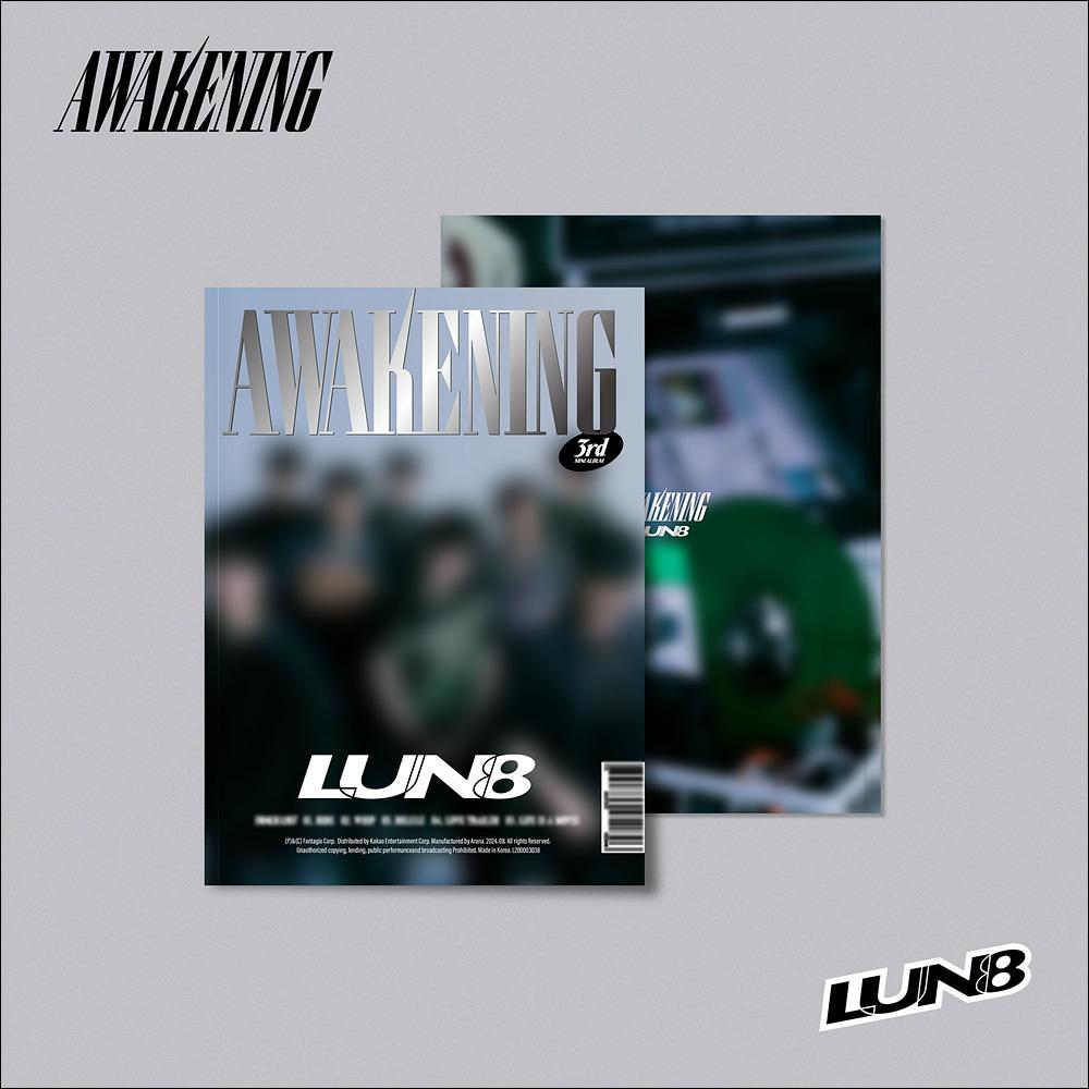 LUN8 - AWAKENING 3rd Mini Album (Nerd ver. / Hip ver.)