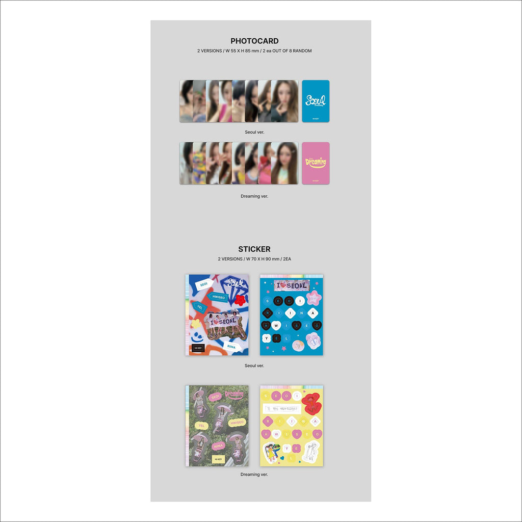 H1-KEY [Seoul Dreaming] 1PocaAlbum