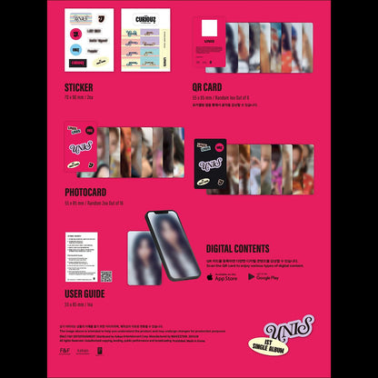 UNIS - CURIOUS POCAALBUM Ver. Album