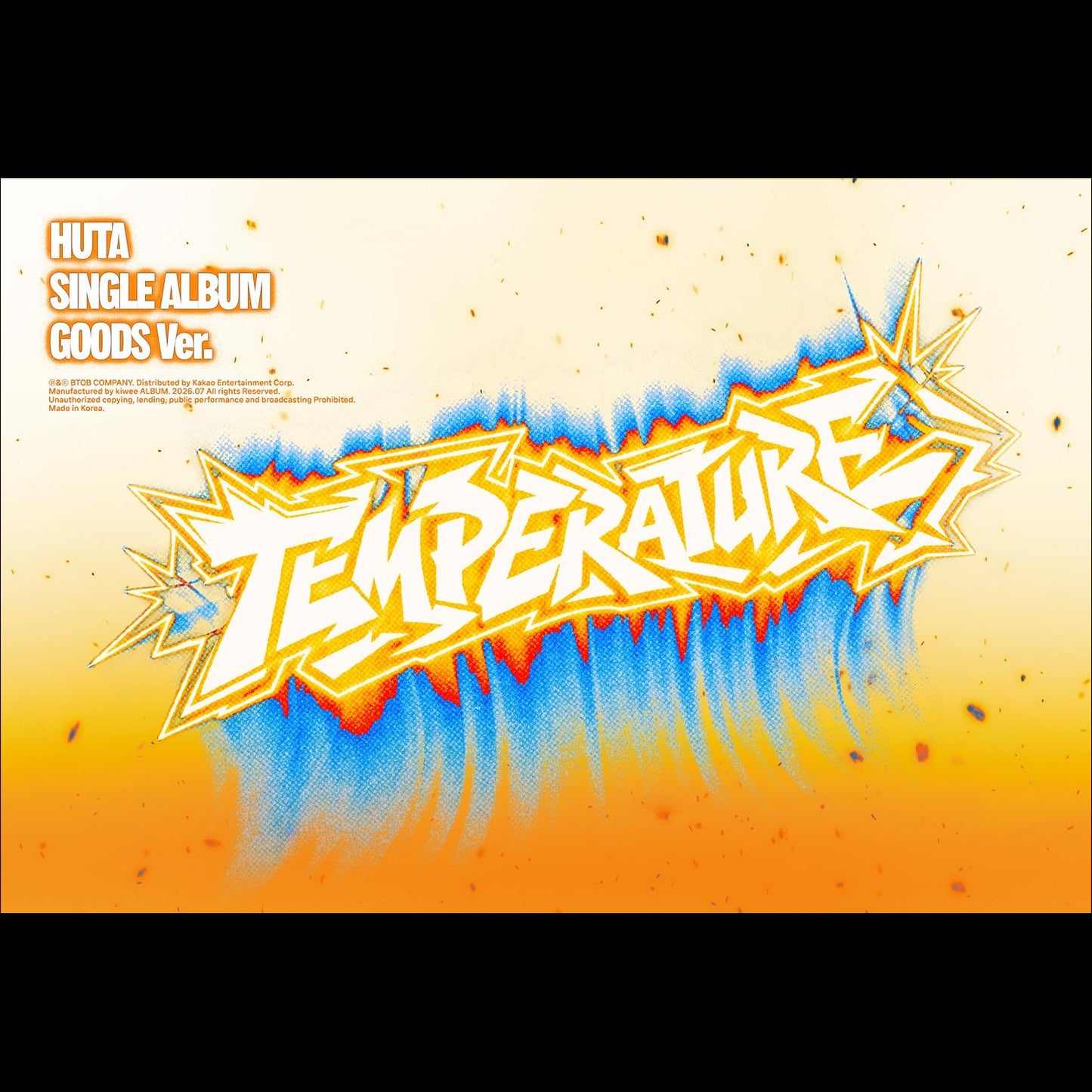 [Pre-order] HUTA (BTOB) [TEMPERATURE] (GOODS VER.) KIWEE Album + Free Gift