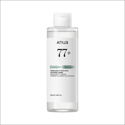 [NEW/Renewal] [Anua] Heartleaf 77% Hyaluronic Soothing Toner 250ml - Korea's No.1 Calm & Hydrating Toner, pH Balancing, K-Beauty Viral Item