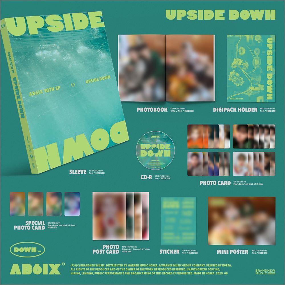 AB6IX [UPSIDE DOWN] Photobook VER. 10th EP Album
