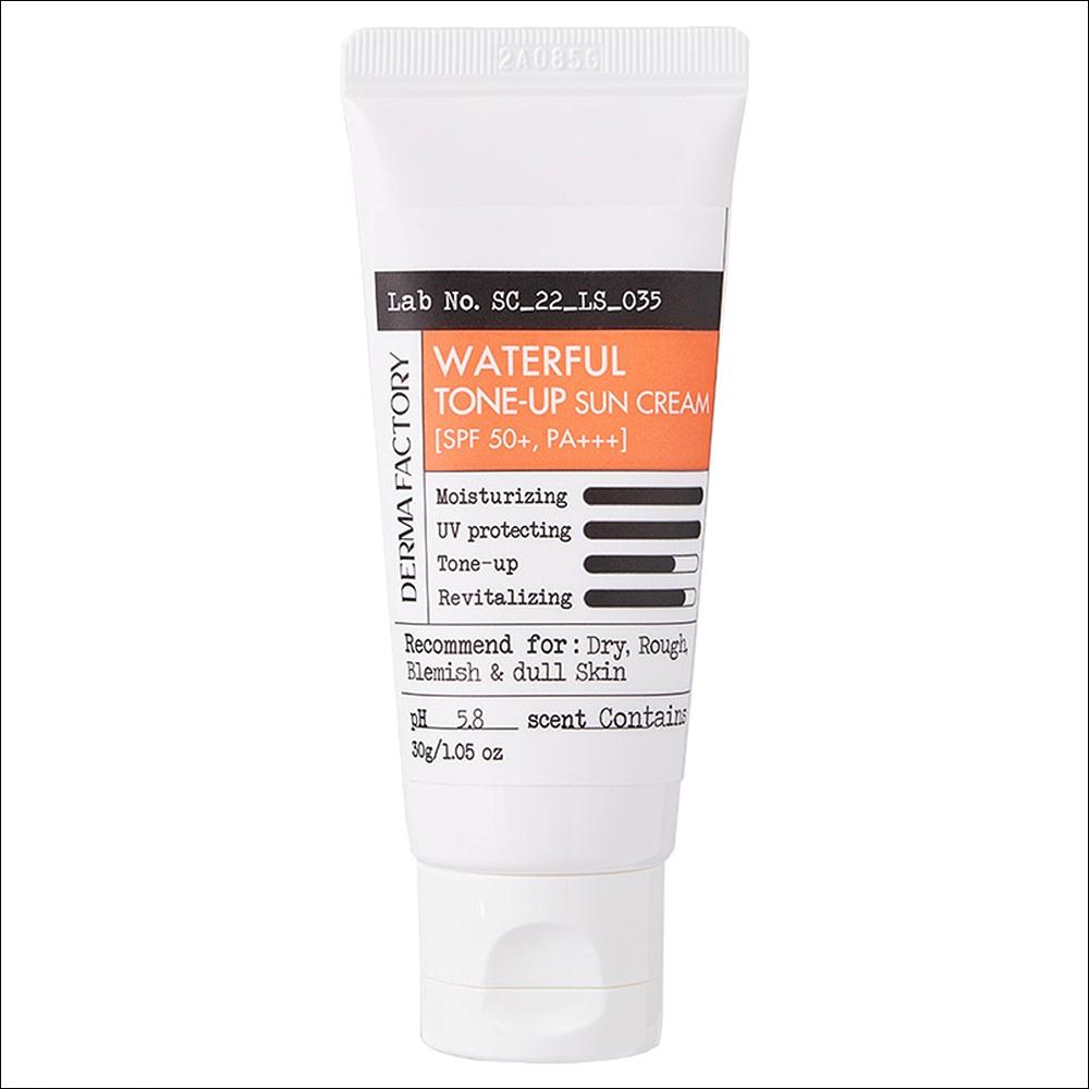 Derma Factory Waterful Tone-up Sun Cream SPF50+ PA+++, 30g