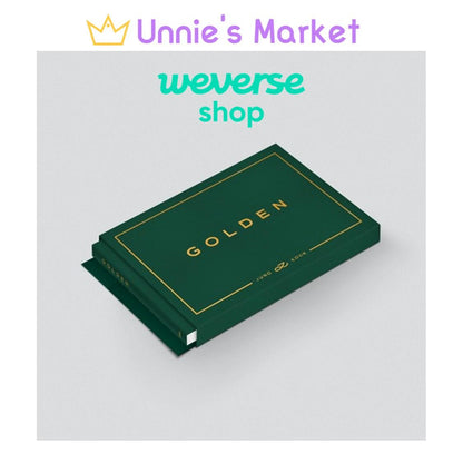 JUNGKOOK (BTS) GOLDEN Weverse Albums Ver.