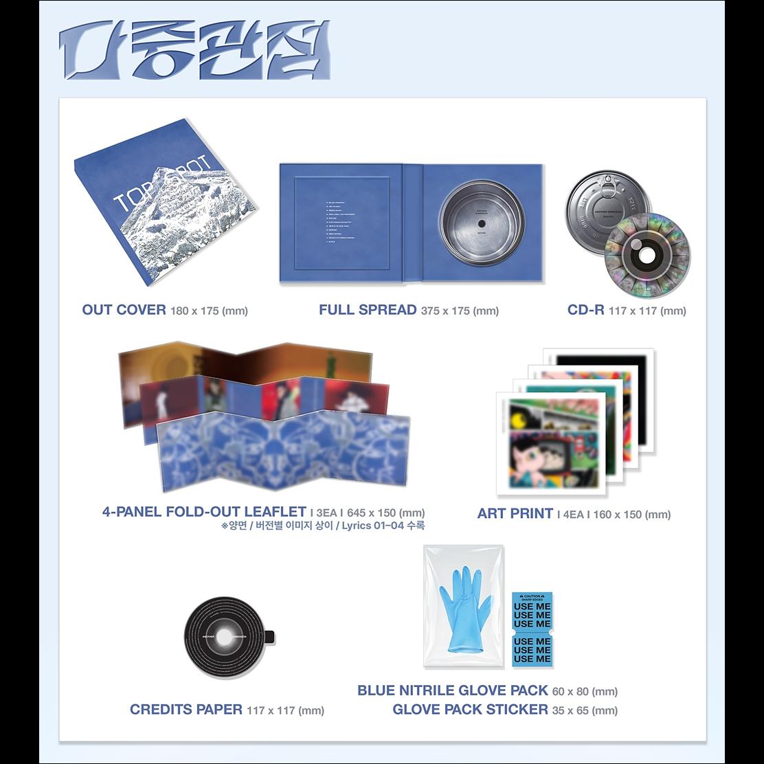 T.O.P 1st Album [TOP SPOT - ANOTHER DIMENSION] + free gift
