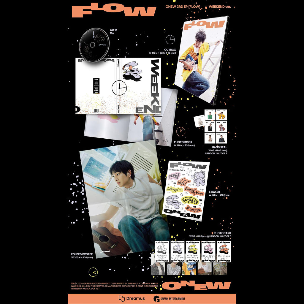 ONEW (SHINee) - FLOW 3rd Mini Album