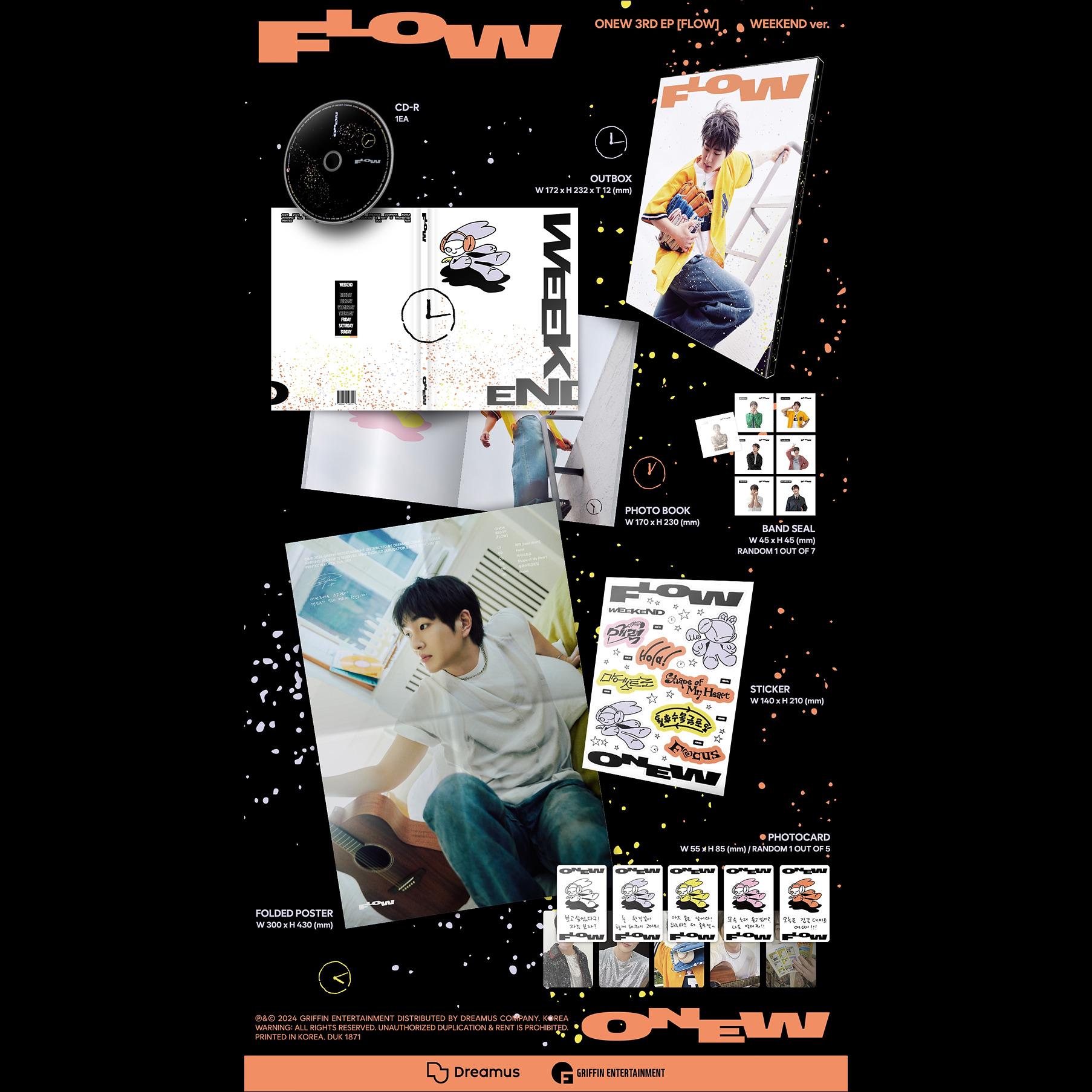 ONEW (SHINee) - FLOW 3rd Mini Album