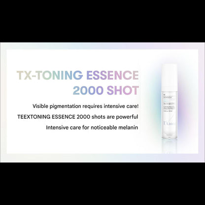 VT TX-toning Essence 2000 Shot Daily Spotless Care / Brightening & Wrinkle Improvement Dual Functional Cosmetics