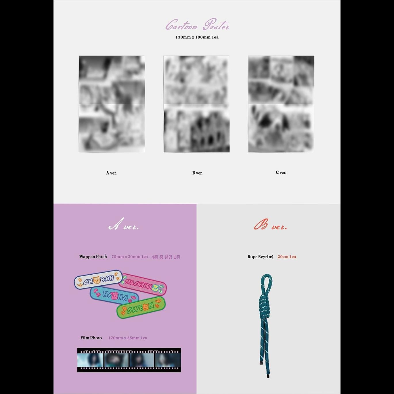 QWER - In a million noises, I'll be your harmony The 3rd Mini Album