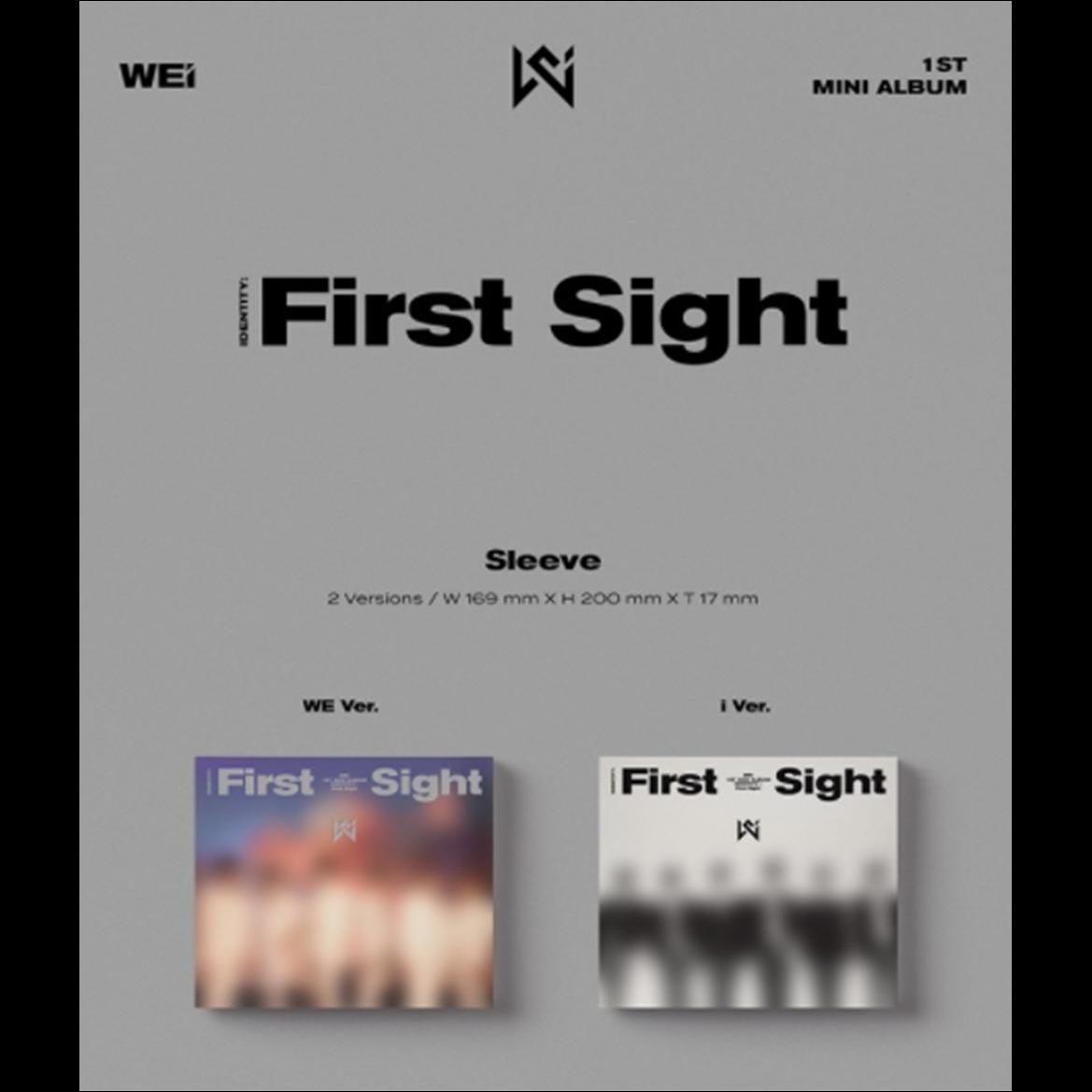 WEi 1st Mini Album [IDENTITY : First Sight]