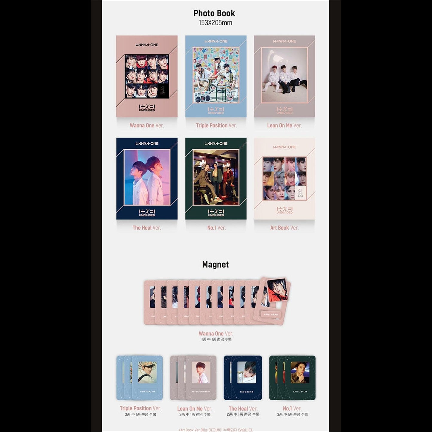 WANNA ONE [UNDIVIDED] Album