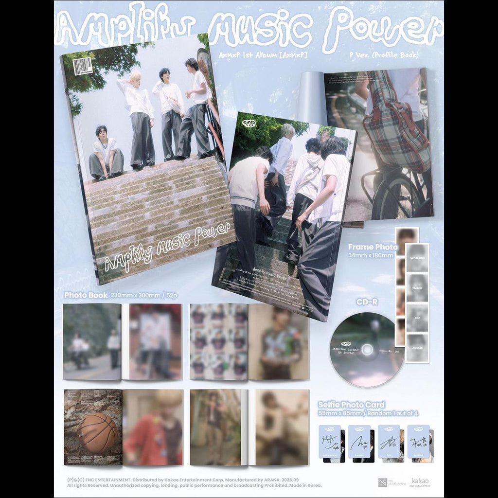 AxMxP [AxMxP] P ver (Profile Book) / 1st Album