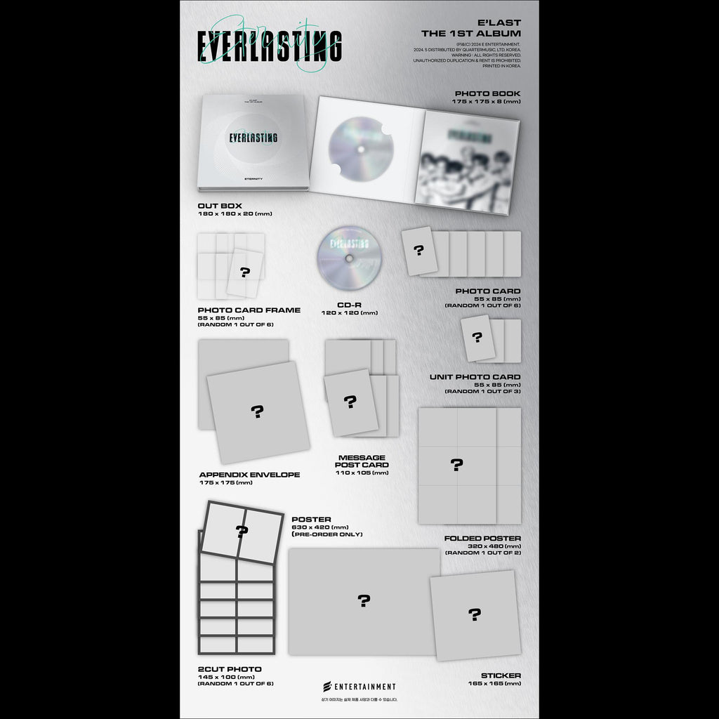 E'LAST - [EVERLASTING] Infinity ver. / Eternity ver.