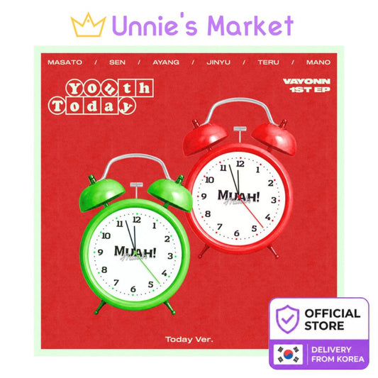 VAYONN 1ST EP Youth Today (Today Ver.) + Free Gift