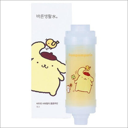 [Barunsaenghwal] Sanrio Characters Vitamin Shower Filter - Hello Kitty My Melody Cinnamoroll Kuromi, Anti-Rust & Chlorine Removal, K-Beauty Skin Care