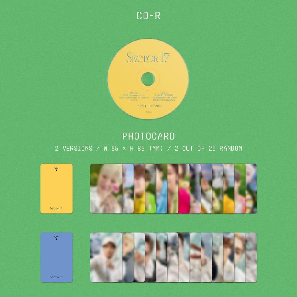 SEVENTEEN - SECTOR 17 COMPACT Ver. (Random)