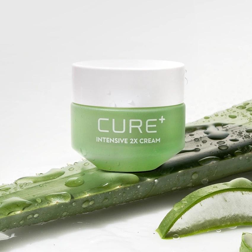 [Cure Alpha by Kim Jeong Moon Aloe] Lasence Loe Cure Intensive 2X Cream - Deep Healing & Protecting Balm-Cream, 30g | Olive's K-beauty