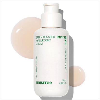 innisfree Green Tea Seed Hyaluronic Serum (130ml – 1 Bottle / New Formula)
