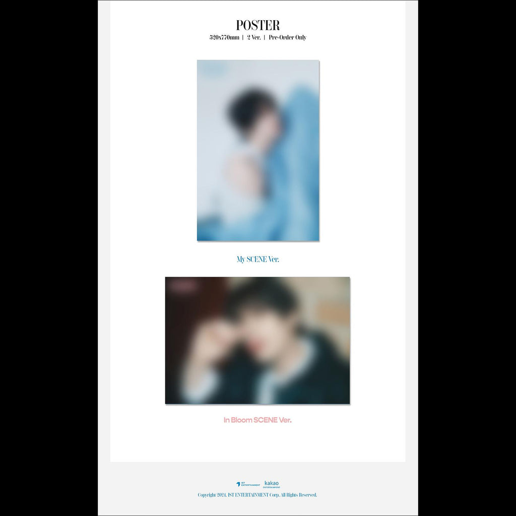 HAN SEUNG WOO - SCENE 1st Single Album (My SCENE Ver. / In Bloom SCENE Ver.)