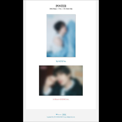 HAN SEUNG WOO - SCENE 1st Single Album (My SCENE Ver. / In Bloom SCENE Ver.)