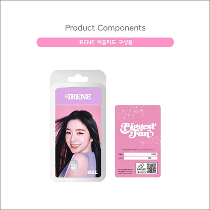 [Pre-order] Irene (Red Velvet) Biggest Fan EZL Transpoartation Card + Free Gift