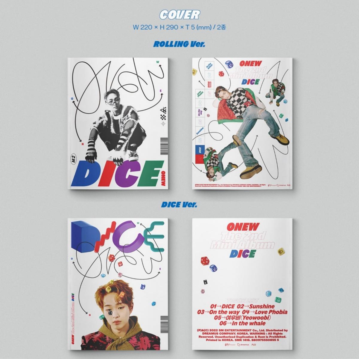 ONEW(SHINEE) [DICE] Photobook ver. (Random)