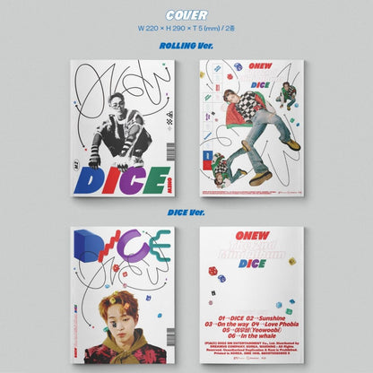 ONEW (SHINee) [DICE] Photobook ver. (Random)