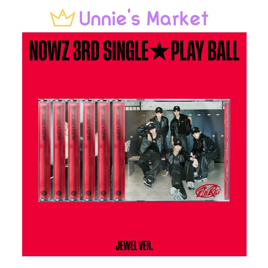 NOWZ [Play Ball] 3rd Single Album (JEWEL VER.) + Free Gift