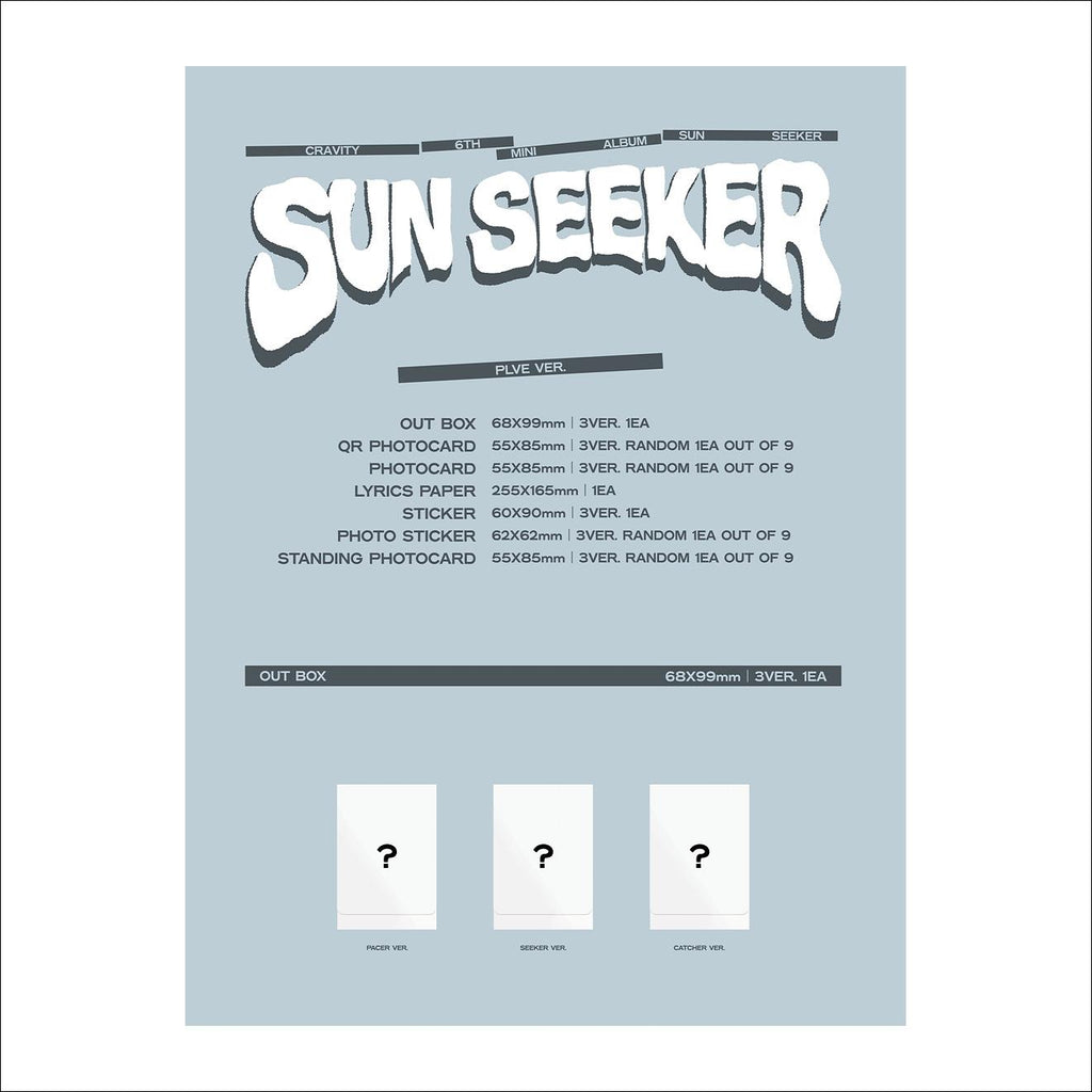 CRAVITY [SUN SEEKER] PLVE VER.