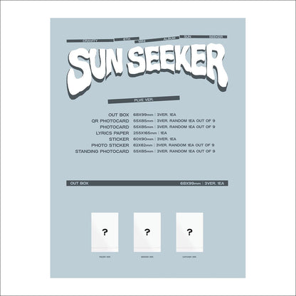 CRAVITY [SUN SEEKER] PLVE VER.