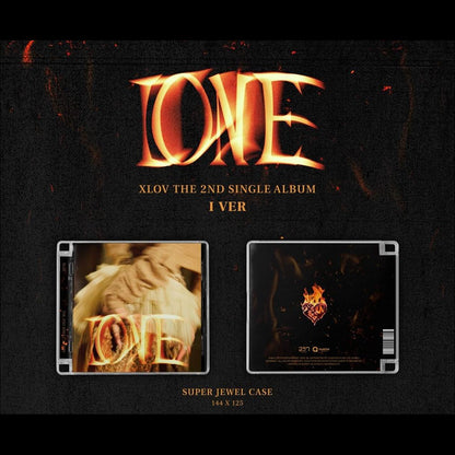 XLOV [I ONE] 2ND Single Album (I VER. / 1(ONE) VER.)