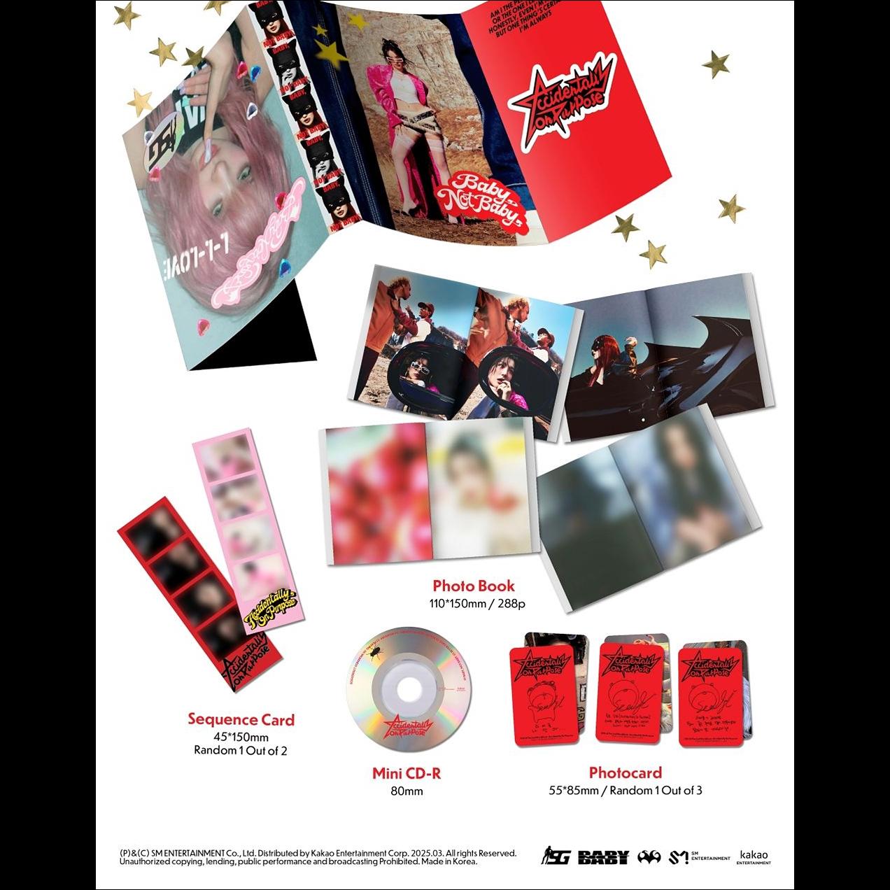 Seulgi (Red Velvet) [Accidentally On Purpose] Mini Photo Book Ver.