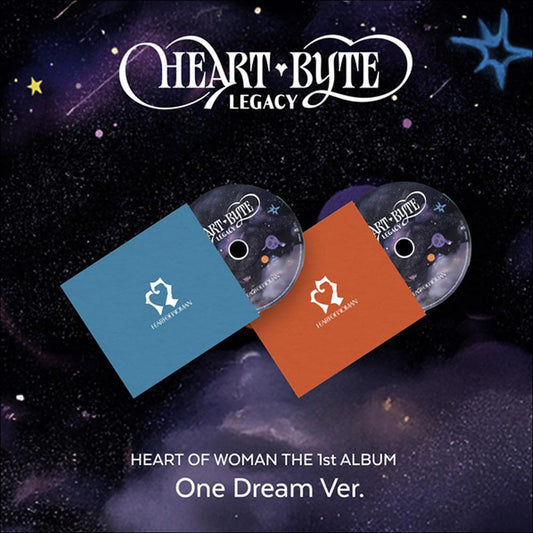 HEART OF WOMAN [Heart Byte  LEGACY] THE 1st ALBUM (One Dream ver.) + Free Gift
