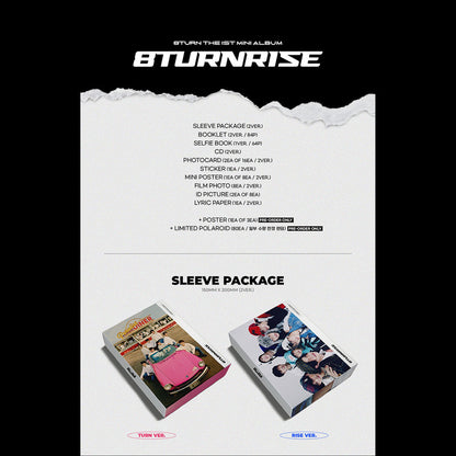 8TURN - 8TURNRISE The 1st Mini Album