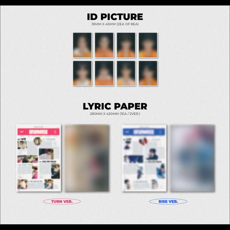 8TURN - 8TURNRISE The 1st Mini Album