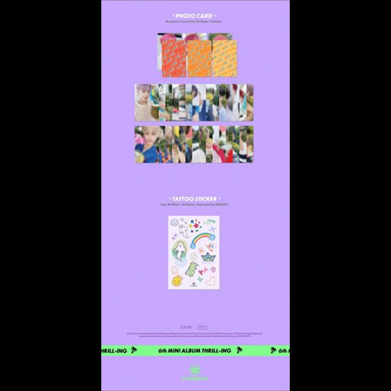 THE BOYZ [Thrill-ing] 6th Mini Album