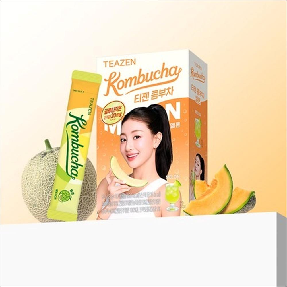 TEAZEN Kombucha Melon Glutathione (10 Sticks / 30 Sticks)