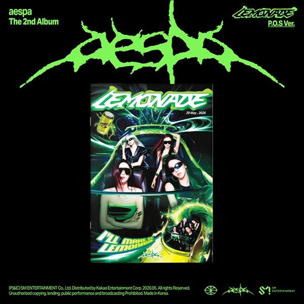 aespa [LEMONADE] P.O.S Ver. 2nd Album + Free Gift